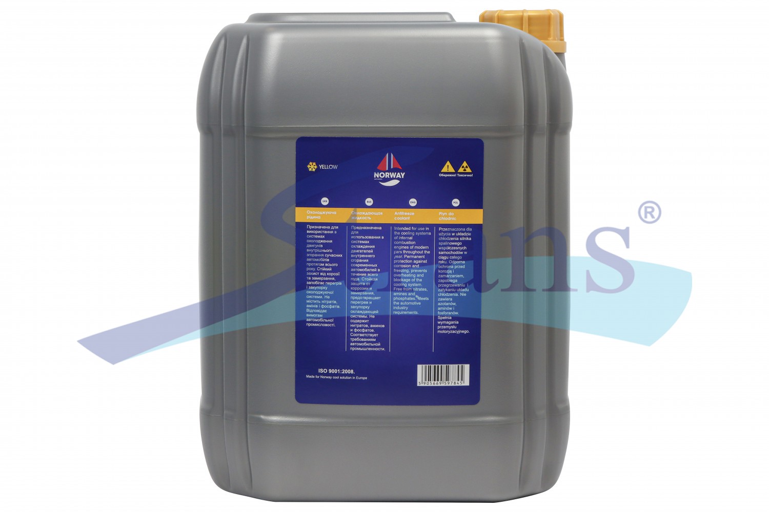 Антифриз Norway G13 -37°C 20Л. (Жовтий) Norwayg13Yellow20L купити